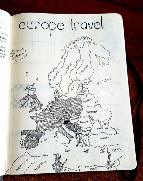 Creative Travel Journal, Travel Journal Ideas, Travel Map Diy, Travel Journal Pages, Travel Scrapbook Pages, Travel Journal Scrapbook, Diy Travel Journal, Travel Sketchbook, Casement Window