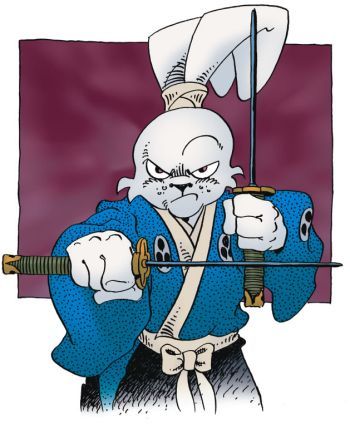 Miyamoto Usagi | TMNTPedia | Fandom powered by Wikia Miyamoto Usagi, Usagi Yojimbo, Best Comic Books, Tmnt Art, Ninja Turtles Art, Comic Manga, Dark Horse Comics, Battle Royale, Comic Illustration