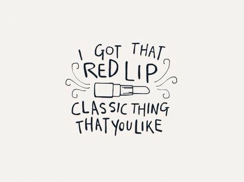 Red lip classic thing that you like. Need this up in my house!  #theberry Red Lip Classic, Noora And William, Style Taylor Swift, Sara Bareilles, Taylor Lyrics, Jason Mraz, Taylor Swift Red, Favorite Lyrics, Taylor Swift 1989