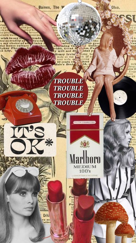 50s Moodboard Aesthetic, 90s Mood Board, 70s Mood Board, Retro Mood Board, 60s Moodboard, 70s Moodboard, 60s Collage, 70s Collage, Retro Moodboard