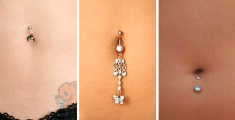 The third one with the inverse navel piercing is what i want <3 Double Navel Piercing, Belly Piercings, Belly Bars, Belly Jewelry, Body Is A Temple, Navel Piercing, Piercings Jewelry, Belly Piercing, Belly Button Piercing