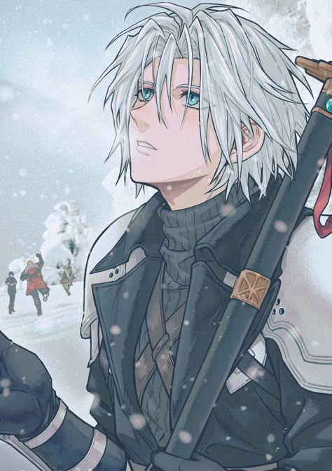 Sephiroth Pfp, Young Sephiroth, Dragons Pictures, Sephiroth Art, Sephiroth X Cloud, Pj Ideas, Final Fantasy Funny, Final Fantasy Sephiroth, Final Fantasy Cloud