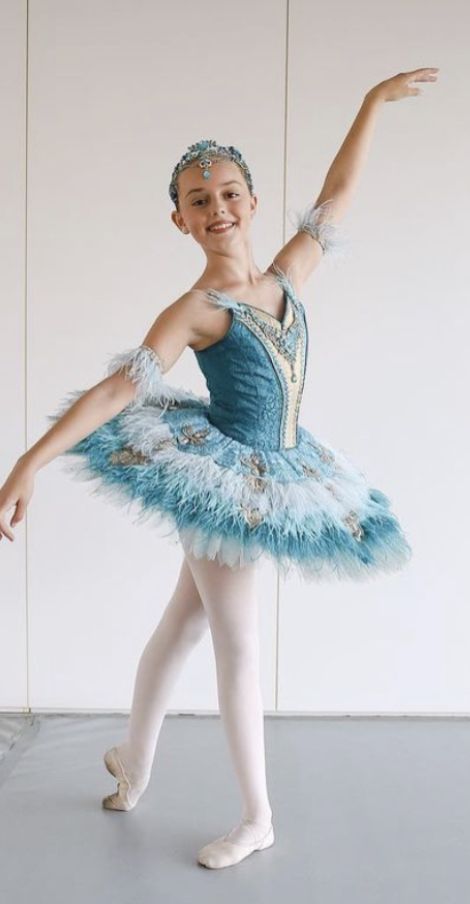 Cinderella Ballet Costume, Snow Queen Ballet Costume, Blue Bird Ballet Costume, Bluebird Variation Tutu, Dance Costumes Ballet, Ballerina Photography, Ballet Costumes Tutus, Classical Ballet Tutu White, Tutu Ballet