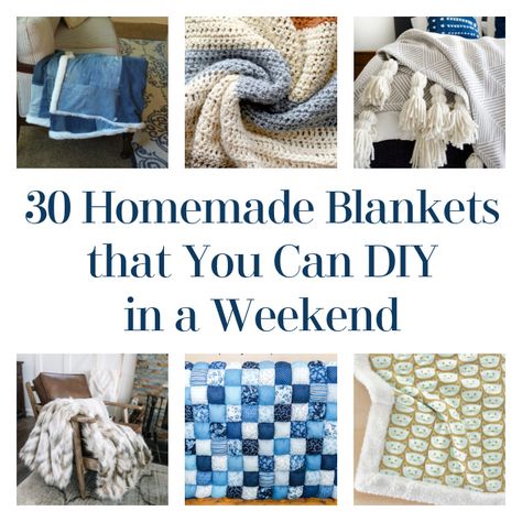 Hello, DIYers! As the colder weather approaches, who doesn’t want to snuggle up with a cozy blanket? Fortunately, this blog is all about making your own! You can make one for yourself or you can make blankets for perfect Christmas gifts for your loved ones. Pick patterns that suit individual styles! Even if you don’t […] The post 30 Homemade Blankets that You Can DIY in a Weekend appeared first on DIY Projects by Big DIY Ideas. Homemade Throws Blankets, How To Sew A Throw Blanket, Cotton And Fleece Blanket Diy, Make Blankets Diy, Blanket Ideas Fleece, Diy Fluffy Blanket, Easy Blanket Patterns Sewing, Diy Quilt Blanket, Christmas Blankets Diy