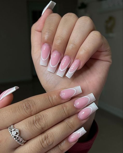 2023 Nail, Nails Art Designs, Girly Acrylic Nails, Acrylic Nails Coffin Pink, Christmas Nails Acrylic, Long Square Acrylic Nails, Unique Acrylic Nails, Nail Swag, Short Acrylic Nails Designs