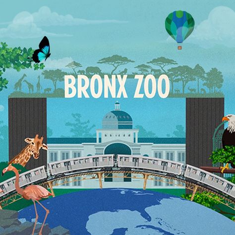 Bronx Zoo | DiMassimo Goldstein DiMassimo Goldstein Bronx Zoo New York, Better Habits, Bronx Zoo, Behavior Change, Positive Behavior, Brand Experience, Experiential, Creative Agency, Bronx