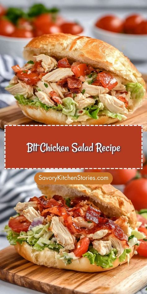 Craving a healthy yet hearty meal? This BLT Chicken Salad Recipe is the perfect combination of protein and crunch, making it an ideal choice for light dinner ideas. Don’t forget to save this tasty recipe for a quick and satisfying dinner option you’ll love! Blt Recipes Dinners, Blt Chicken Salad Recipe, Chicken Bacon Ranch Salad, Light Dinner Ideas, Blt Chicken Salad, Blt Chicken, Blt Recipes, Chinese Foods, Chicken Crispy