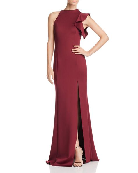 Lyst - Black Halo Pabla Neoprene Gown in Red - Save 73% Neoprene Gown, Bm Dresses, Sheath Gown, Gowns For Women, Black Halo, Gowns Online, Long Dresses, Lady In Red, Wedding Colors