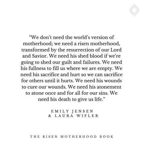 Risen Motherhood Quotes, Joys Of Motherhood Quotes, Risen Motherhood, Biblical Motherhood Quotes, Motherhood Is My Ministry, Biblical Motherhood, Christian Motherhood Quotes, Motherhood Scripture, Christian Mom Quotes