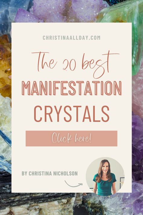 Best Crystals For Manifesting, Chakra Manifestation, Crystals For Manifesting, Red Chakra, Green Chakra, Powerful Crystals, Crystals For Manifestation, Manifest Love, Best Crystals