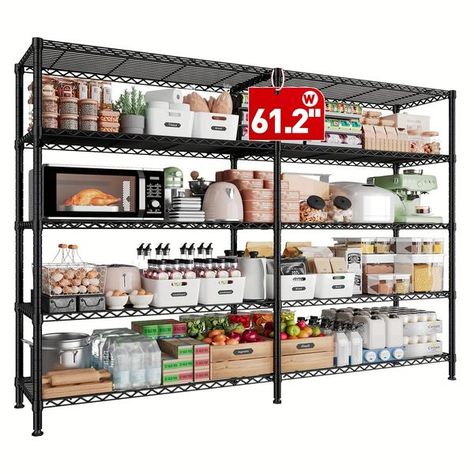 Cartrie Smith Shelving For Storage, Heavy Duty Garage Shelving, Metal Storage Shelves, Shelves For Storage, Heavy Duty Shelving, Metal Shelving, Wire Shelving Units, Pantry Kitchen, Metal Shelving Units