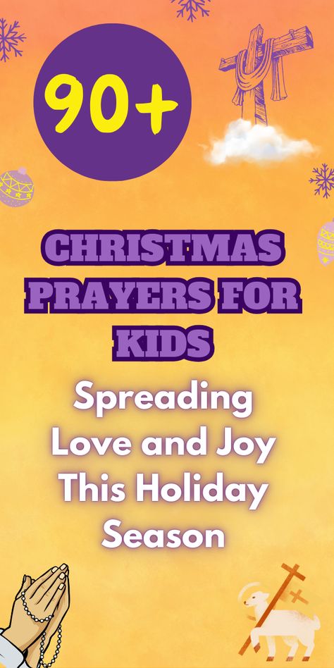 Christmas prayers for kids, simple holiday prayers, child-friendly blessings, teaching kids faith at Christmas, prayers for children, short Christmas prayers for bedtime, Christmas Eve prayers for kids, family holiday prayers, meaningful prayers for little ones, festive reflections for children. Prayers For Kids, Prayer For Kids, Christmas Prayers, Food Prayer, Teaching Gratitude, Best Christmas Wishes, Time For Kids, Christmas Prayer, Simple Prayers