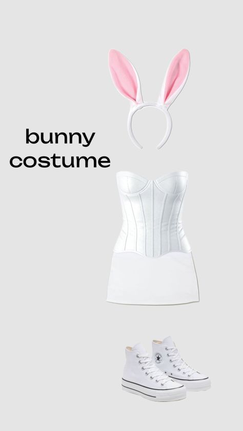 Created by shanvellaa on Shuffles Halloween Costume Simple, Costume Simple, Halloween Costume Cute, Simple Halloween Costume, Playboy Bunny Costume, Cute Halloween Costume, 20th Birthday Party, Bunny Costume, Easy Halloween Costumes