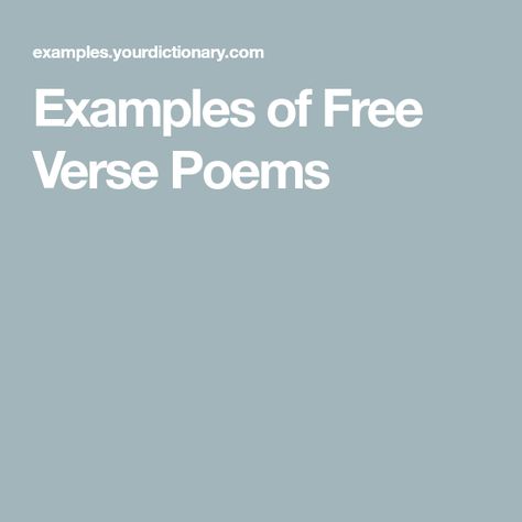 Free Verse Poems Examples, Free Verse Poetry Examples, Poetry Examples, Narrative Poetry, Free Verse Poetry, Free Verse Poems, Types Of Poems, Shakespeare Sonnets, Winter Poems