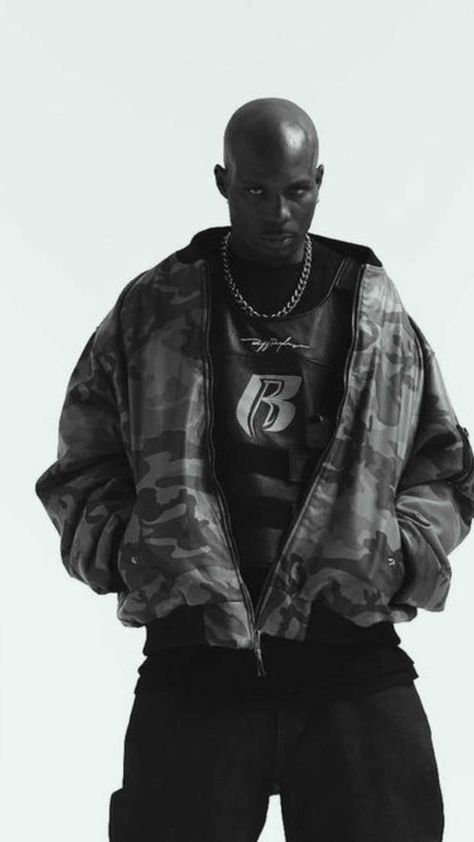 Dmx Ruff Ryders, Dmx Wallpaper, Ruff Ryders, 90s Rappers, Black Men Fashion Urban, Hip Hop Classics, 90s Rap, 90s Hip Hop Fashion, Real Hip Hop