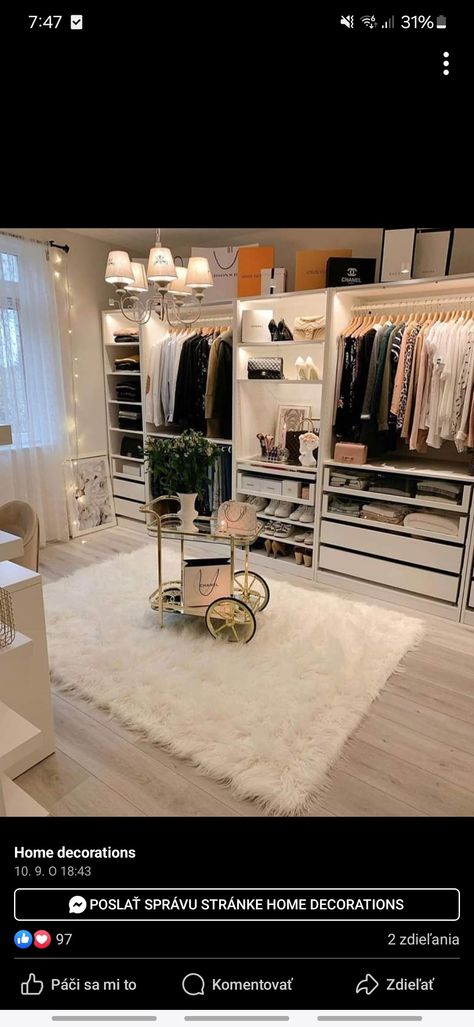 Bedroom Turned Closet, Dream Dressing Room, Home Office Closet, Dressing Room Decor, Dressing Room Closet, Dream Closet Design, Closet Renovation, Closet Layout, Wardrobe Room