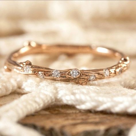 Twig Ring, Gorgeous Engagement Ring, Vintage Engagement, Gold Engagement Rings, Engagement Ring Settings, Unique Engagement Rings, Diamond Wedding Rings, Diamond Bands, Diamond Wedding Bands