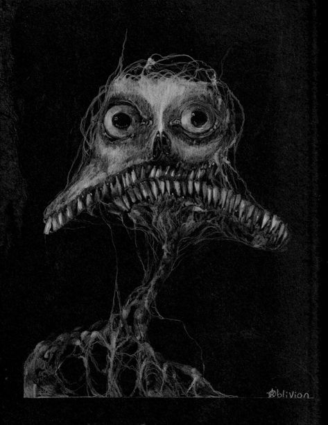 Scary Images, Dont Be Mean, Scary Drawings, Nightmares Art, Creepy Drawings, Arte Peculiar, Creepy Images, Dark Art Illustrations, Scary Art