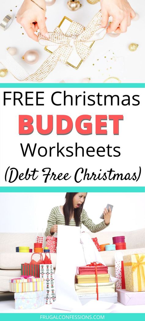 Christmas budget planner free printables - I just LOVE these Christmas budget worksheet PDFs. They're all free, and they're all going to help with my holiday budget planning. Super helpful to have a Christmas spending log and to plan out my holiday spending ahead of time this year. #christmas #holidayspending #spending #christmasbudget Holiday Budget Planner, Christmas Savings Plan, Spending Log, Envelope Budget System, Christmas Budget, Budget Planner Free, Budget Worksheet, Frugal Christmas, Budget Sheets