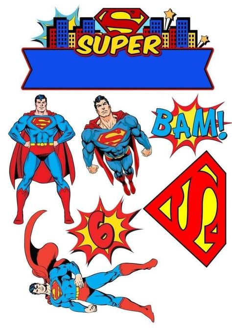 Superman Cake Topper, Superman Cakes, Cake Structure, Superman Birthday, Bear Cake Topper, Preschool Activities Toddler, Bear Cakes, Preschool Activities, A 4