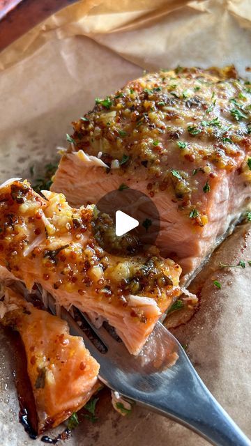 Heidi Moyer on Instagram: "*No longer sending recipe link out* To get the Full recipe, go to: www.thekitchette.com, search: Paper-Baked Salmon with Stone Ground Mustard Glaze. The parchment paper link can be found in my Amazon store, tap the “bubble” on my profile page that says “LINKS” to get to it. 

x X Heidi" Baked Salmon Parchment Paper, Baked Salmon In Parchment Paper, Salmon Cooked In Parchment Paper, Parchment Paper Salmon Recipes, Parchment Paper Salmon, Fish In Parchment Paper Recipes, Salmon In Parchment Paper Recipes, Salmon Parchment Paper, Best Baked Salmon Recipe