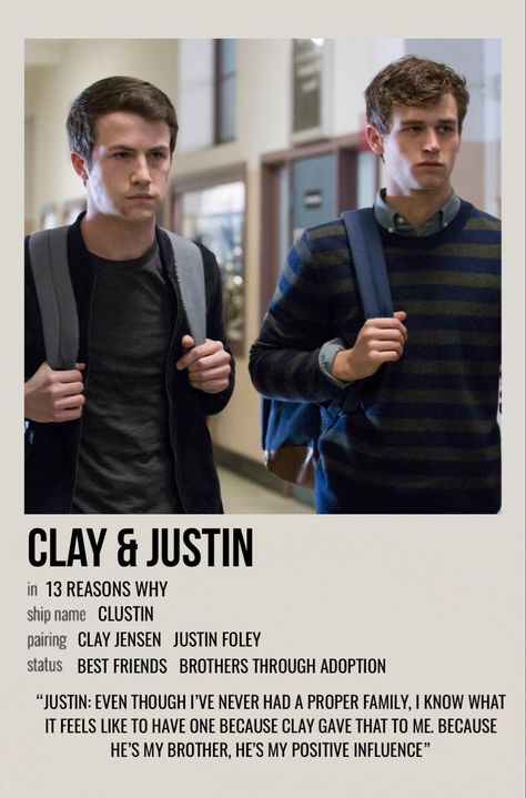 Justin Foley Wallpaper, Clay And Justin, 13 Reasons Why Justin Foley, Justin And Clay 13 Reasons Why, 13 Reasons Why Justin, 13 Reasons Why Wallpaper, 13 Reasons Why Justin And Clay, Polaroid Relationship, 13 Reasons Why Polaroid Poster