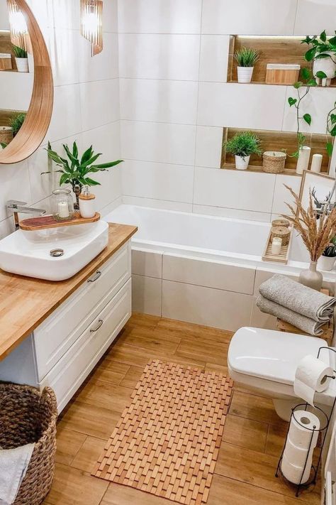 Unique Small Bathroom Ideas, Simple Small Bathroom Ideas, Small Space Bathroom Design, Small Apartment Bathroom, Bathroom Design Small Modern, Bathroom Storage Hacks, Modern Small Bathrooms, Small Bathroom Interior, Small Space Bathroom