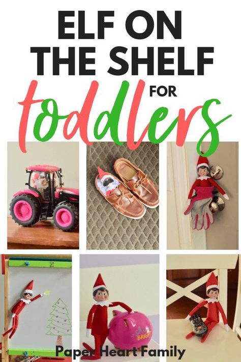 Elf On The Shelf Easy Creative, Elf On The Shelf For Toddlers Boys, Elf On The Shelf For Toddlers, Easy Elf On The Shelf Ideas For Toddlers, Elf Poses, Easy Elf Ideas, Funny Elf On The Shelf, Easy Elf, Elf Kit