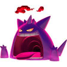 Gigantamax Gengar, Black Sludge, Giant Mirror, Legends Arceus, Gengar Pokemon, Ghost Type, Pokemon 20, Best Nature, Scary Faces