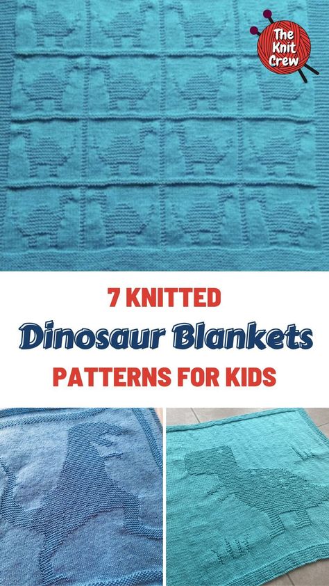 Dinosaur Knitting Pattern Free, Knit Toddler Blanket Pattern Free, Dino Blanket Crochet Pattern Free, Dinosaur Knitting Pattern, Knit Dinosaur Pattern Free, Free Knit Dinosaur Pattern, Knit Dinosaur, Dino Knitting Pattern, Knitting Dinosaur