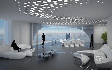 zaha hadid's one thousand museum brings boldness to the miami skyline Zaha Hadid Interior, Vaulted Ceiling Ideas, Zaha Hadid Architecture, Zaha Hadid Design, Residential Building Design, Futuristic Interior, Zaha Hadid Architects, One Thousand, Alvar Aalto