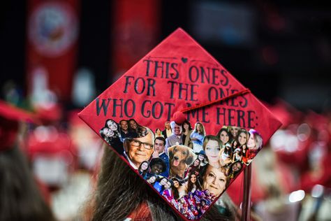 Graduation Cap Designs Dedicated To Family, Cap And Gown Decoration Ideas Mom, Graduation Cap Ideas Family, Grad Cap Ideas Family, Graduation Cap Thank You, Thank You Graduation Cap, Cap Decoration Graduation Family, Grad Cap Family, Photo Graduation Cap