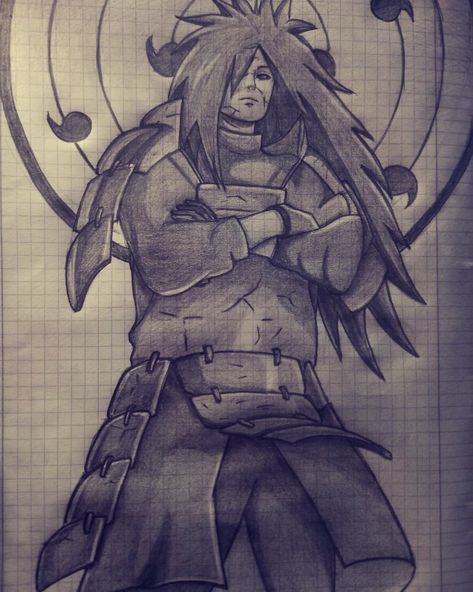 Madara Uchiha Sketch Drawing, Madara Uchiha Drawing Easy, Madara Sketch Art, Uchiha Madara Drawing, Madara Uchiha Sketch, Madara Uchiha Drawing, Madara Drawing, Actor Drawing, Madara Manga