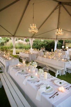 Elegant Wedding Reception Tablescapes, Tent Wedding Reception, Reception Tablescapes, Tent Reception, Wedding Tent, Outdoor Wedding Reception, Tables And Chairs, Tent Wedding, Cheap Wedding