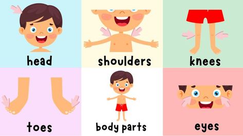 Head Shoulders Knees And Toes, Sing And Dance, Nursery Rhymes Games, Classic Nursery Rhymes, Classic Nursery, Lip Care Routine, Head Shoulders, Happy Thanksgiving Quotes, Vocabulary Practice