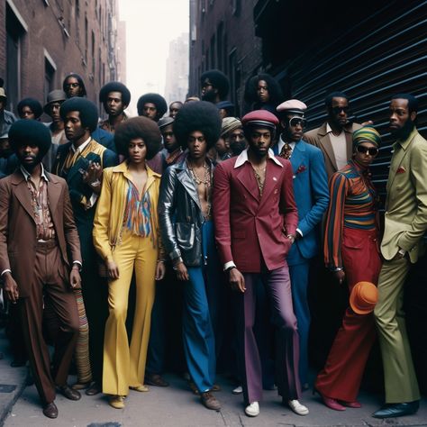 70s Afro Fashion, Men 70s Fashion, Black 70s Fashion, Disco Outfit Men, 70s Black Fashion, 70s Fashion Men, 70s Inspired Outfits, Disco 70s, Black Glamour