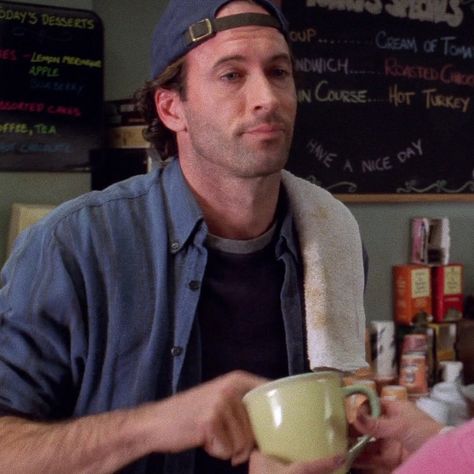 Young Scott Patterson, Scott Patterson 90s, Luke From Gilmore, Luke Gilmore, Luke And Lorelai, Gilmore Girls Luke, Scott Patterson, Luke Danes, Lorelai Gilmore