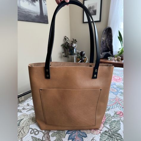 New Portland Leather goods Limited Edition Almost Perfect Leather Tote Bag Portland Leather Goods, English Bridle, Colors Matching, Nike Air Max Tn, Bug Bites, Zipper Tote Bag, Crossbody Tote Bag, Zippered Tote, Almost Perfect