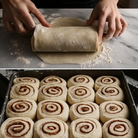 Soft and Airy Cinnamon-Walnut Rolls with Cream Cheese Frosting Soft And Fluffy Walnut Cinnamon Rolls, Cinnamon Walnut Rolls, Soft And Fluffy Cinnamon-walnut Rolls With Cream Cheese Frosting, Cinnomon Rolls, Walnut Rolls, Garlic Parmesan Roasted Potatoes, Cheese Squares, Parmesan Roasted Potatoes, Fluffy Cinnamon Rolls