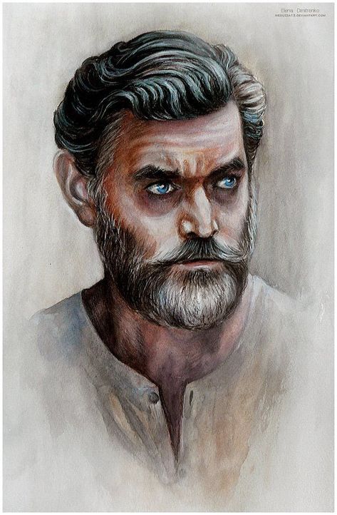 Cain Supernatural, Supernatural Fanart, Dean Supernatural, Supernatural Drawings, Timothy Omundson, Husband Best Friend, White Gouache, Supernatural Fan Art, Supernatural Wallpaper