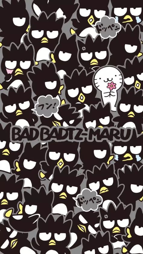 Sanrio Batzmaru Wallpaper, Batzmaru Wallpaper, Hello Sanrio, Hello Kitty Wallpaper Hd, Badtz Maru, Hello Kitty Characters, Cartoon World, Cartoon Wall, Sanrio Wallpaper