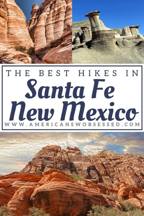 15 Easy and Best Santa Fe Hikes – For All Fitness Levels! – American SW Obsessed Santa Fe Hiking, Sante Fe New Mexico, New Mexico Vacation, New Mexico Road Trip, Fort Bliss, Travel New Mexico, Southwest Travel, New Mexico Santa Fe, Mexico Photography