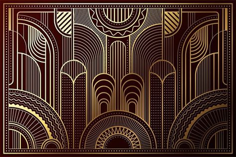 Art Deco Pattern Design, Art Deco Vector, Interior Art Deco, Art Deco Background, Art Deco Frames, Arte Art Deco, Art Deco Borders, Motifs Art Nouveau, Wallpaper Art Deco