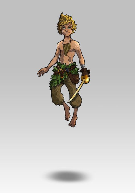 Peter Pan by HuntingTown on @DeviantArt Peter Pan Drawing, Peter Pan Characters, Peter Pan Art, Peter Pan Neverland, Peter And Wendy, Children's Literature, Disney Drawings, Fantasy Character Design, Fantasy Creatures