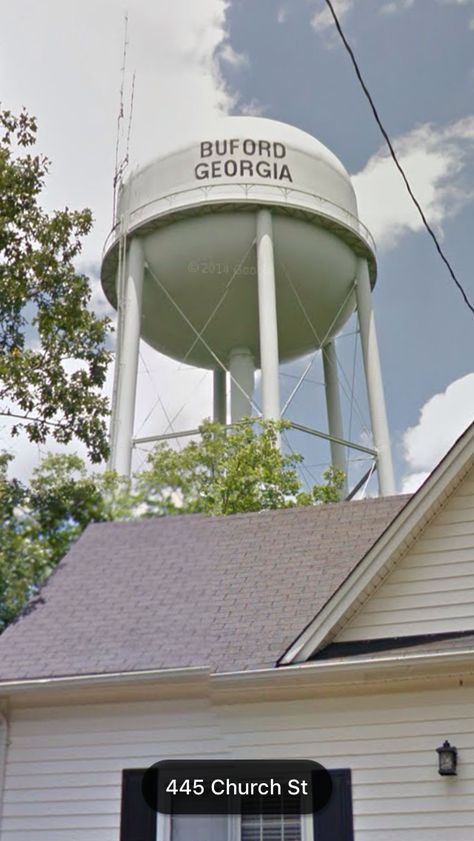 Buford, GA (Buford Georgia) Buford Georgia, Water Towers, Water Tower, Georgia, Water