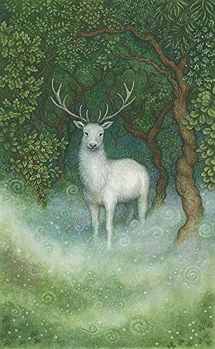 White Hart, Major Arcana Cards, Enchanted Wood, Green Magic, Rider Waite Tarot, Ancient Tree, Tarot Card Decks, Card Drawing, Minor Arcana