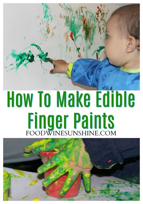 Finger Paint Recipe, Months Activities, Edible Finger Paint, Homemade Finger Paint, Finger Painting For Kids, Easy Kid Activities, Finger Paints, Homemade Paint, Finger Paint