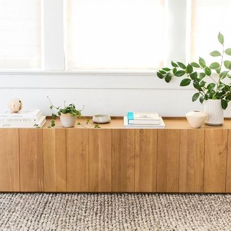 All Living Room | West Elm Living Room Credenza, Tv Cupboard, Wood Media Console, Modern Media Console, Solid Wood Tv Stand, Tv Stand Wood, Media Cabinet, Table Cafe, Media Console