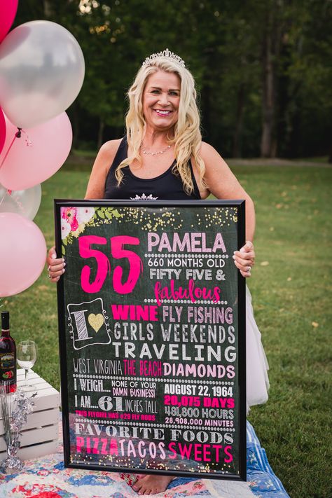 55 Years Old Birthday Ideas, Fun Photoshoot Ideas, Turning 55, 55 Birthday, Fly Fishing Girls, 55 Years Old, 55th Birthday, Birthday Queen, Fun Photoshoot