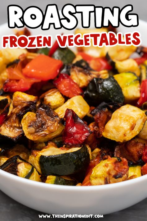 Do's and Don'ts When Roasting Frozen Vegetables Frozen Root Vegetable Recipes, Veggie Medley Recipes, Roasting Frozen Vegetables, Root Vegetables Recipes, Healthy Fruits And Vegetables, Oven Vegetables, Classic Grilled Cheese, Refreshing Food, Frozen Veggies